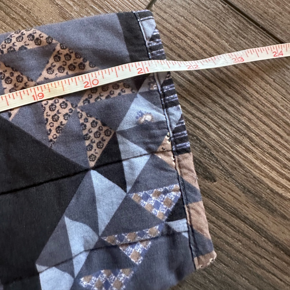 Universal Thread Quilted Patchwork Jacket Geometr… - image 10